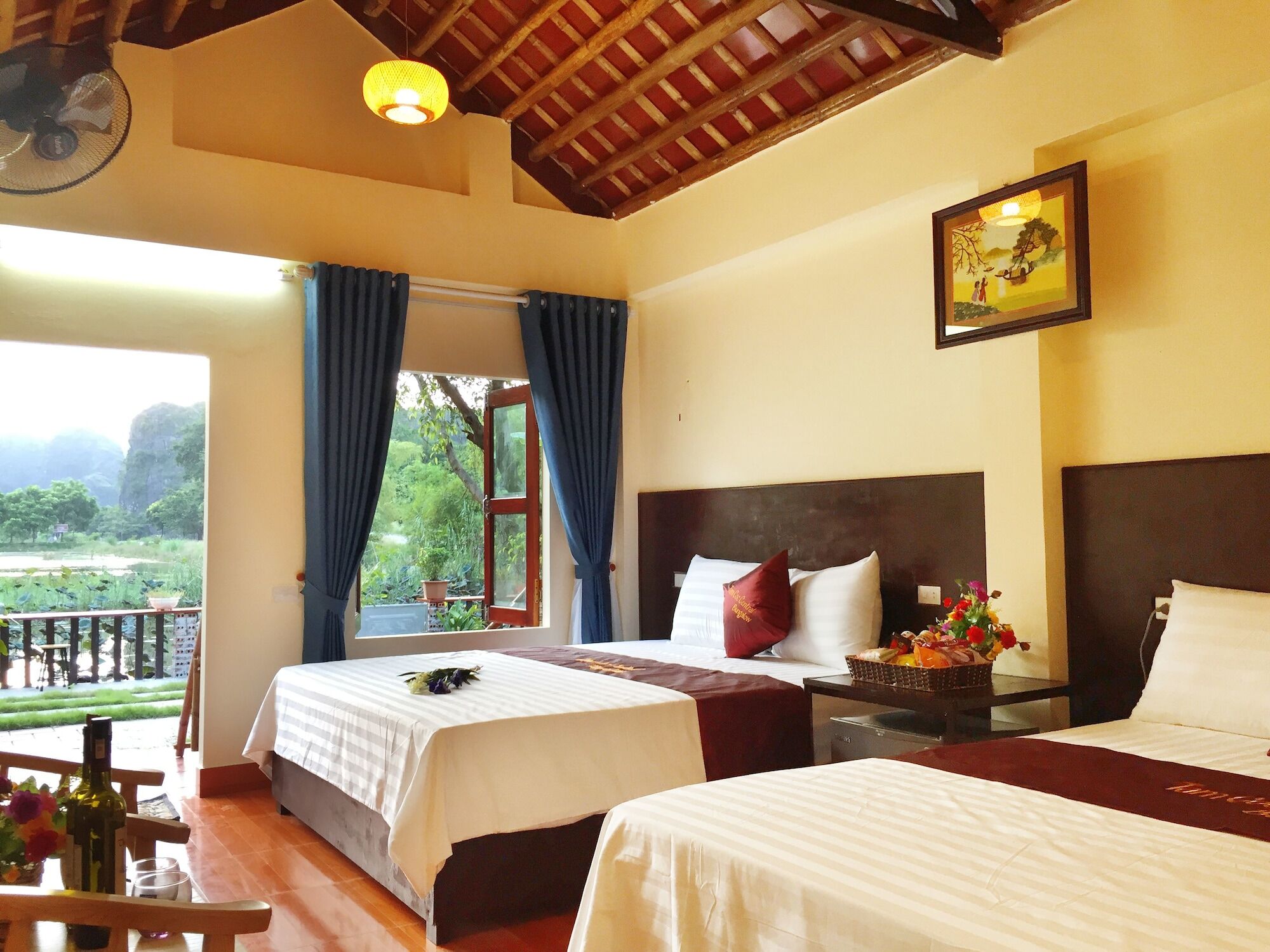 Tam Coc Central Bungalow Ниньбинь Экстерьер фото